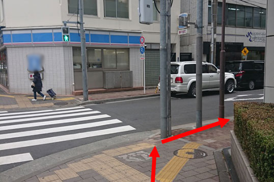 5、ローソン新御徒町店が見えたら右折新品・未使用専門買取|家電・パソコン・ゲーム買取|東京・台東区・御徒町・上野