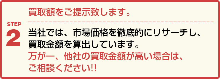 STEP２｜新品家電・PC・ゲーム買取・東京・新御徒町・台東区